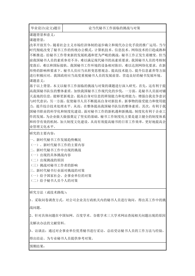 论当代秘书工作面临的挑战与对策-知知文库