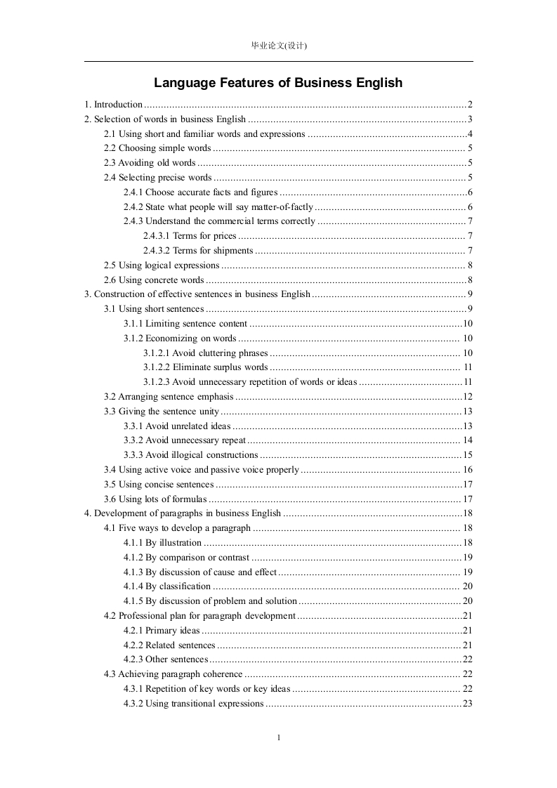 LanguageFeaturesofBusinessEnglish
